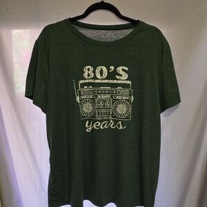 Amazon Green 80's Graphic Tee